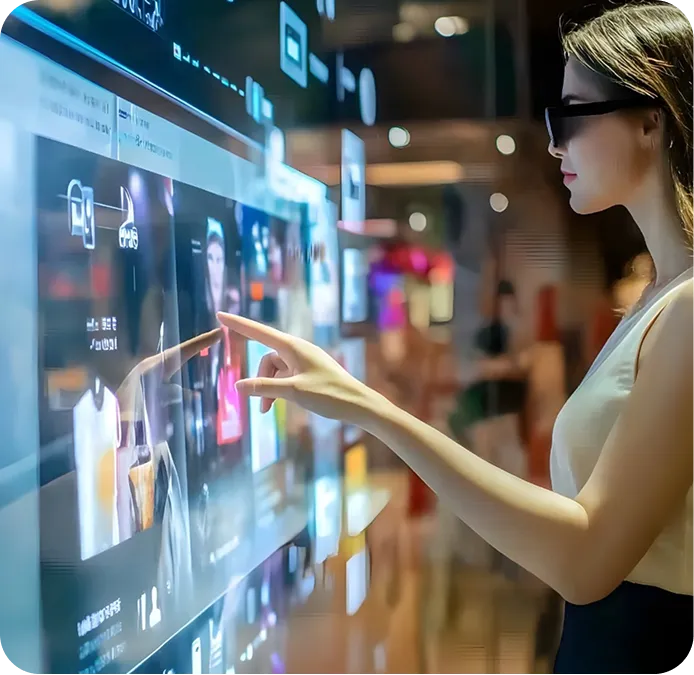 Retail platform UI and UX design